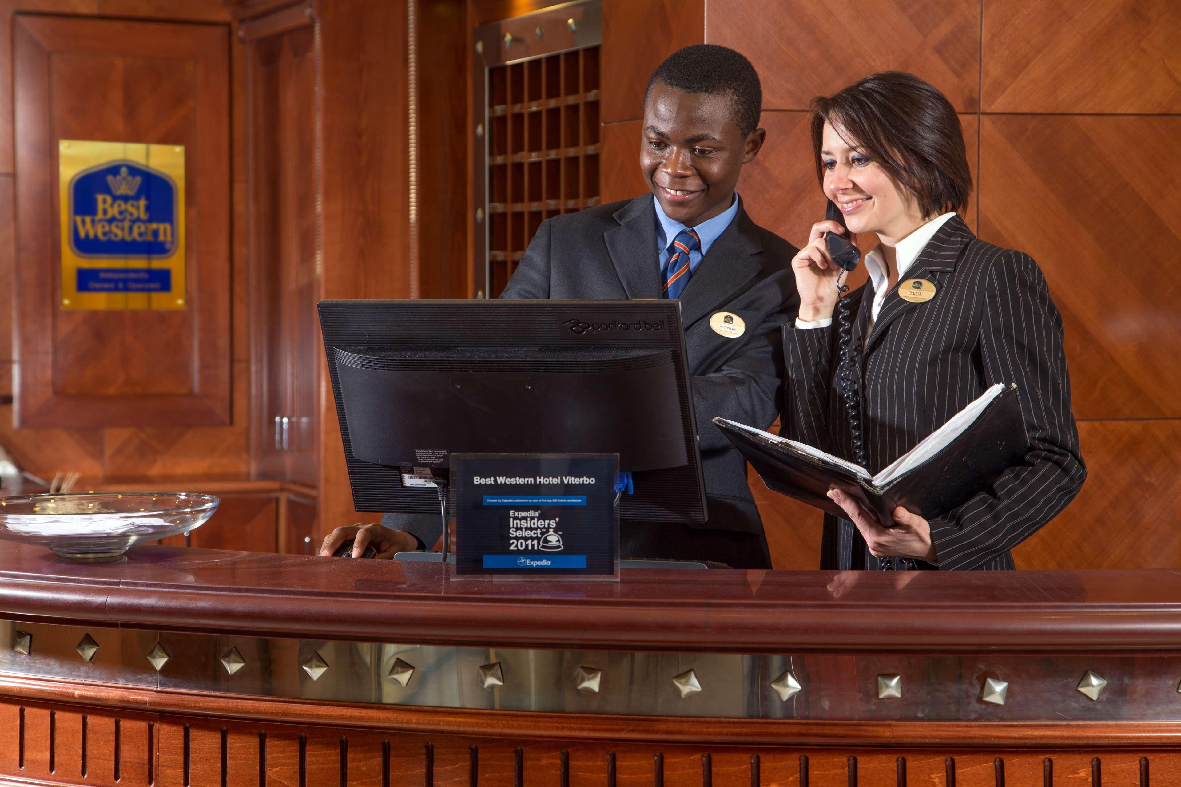 Best Western Hotel Viterbo Esterno foto